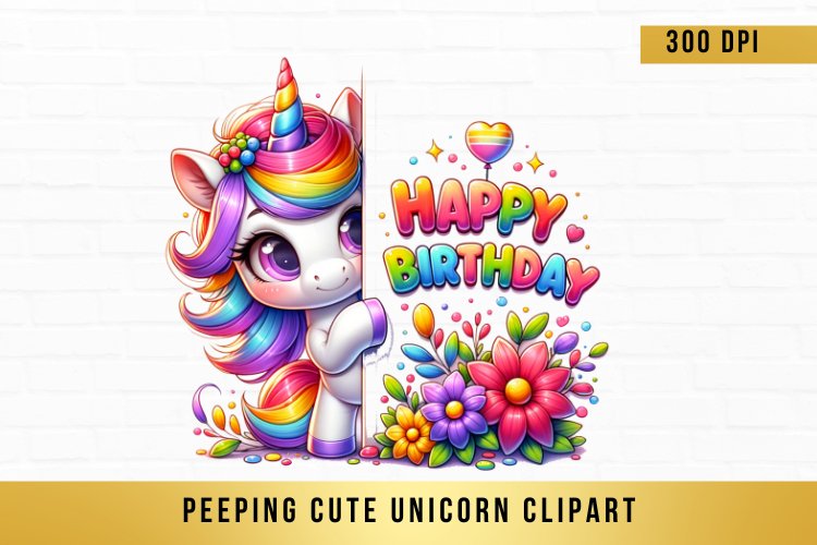 Unicorn Clipart Image 11