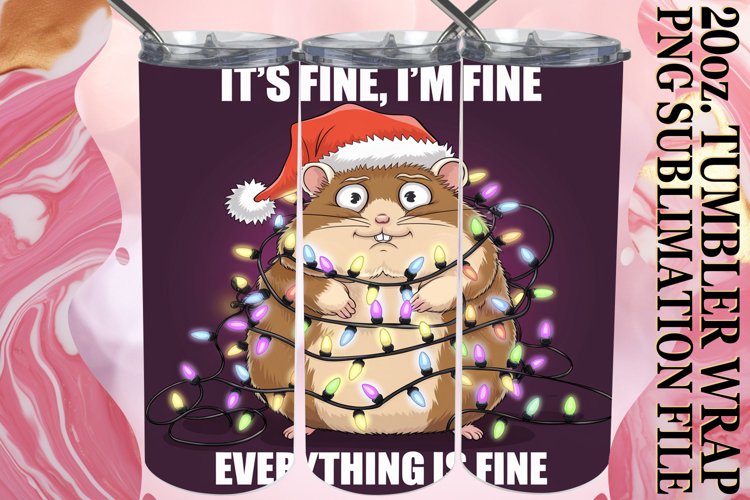 Christmas Tumbler Wrap Image 24