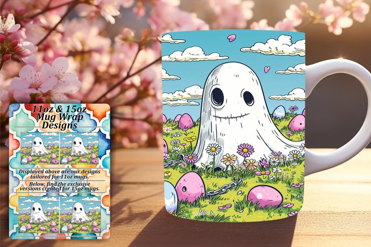 Spring Ghostly Gatherings: Easter Mug Wrap