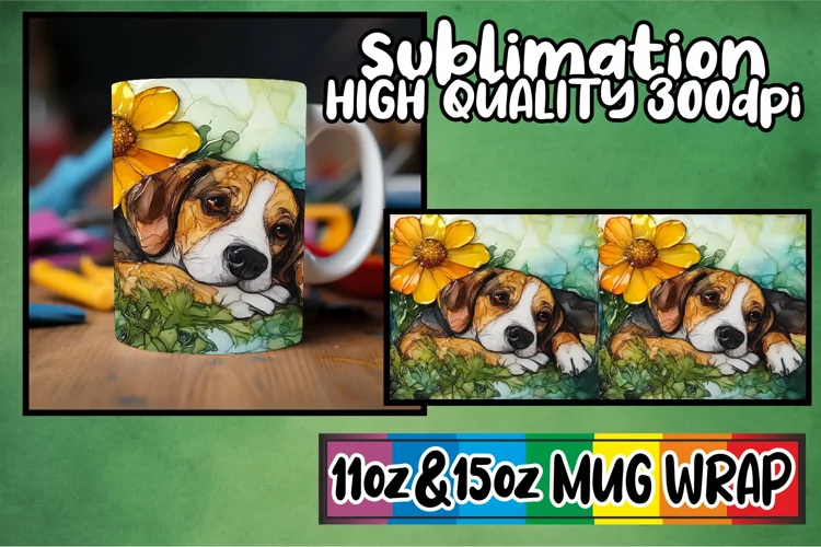 Blissful sunsets 11oz 15oz sublimation wrap, Animals