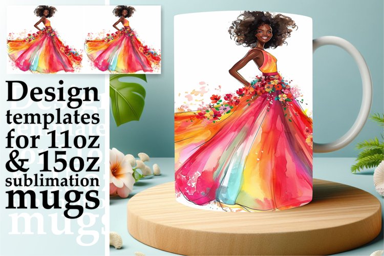 Sweet Floral Mug Decor example image 1