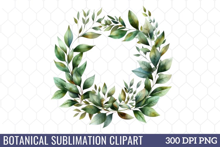 Botanical Sublimation Clipart