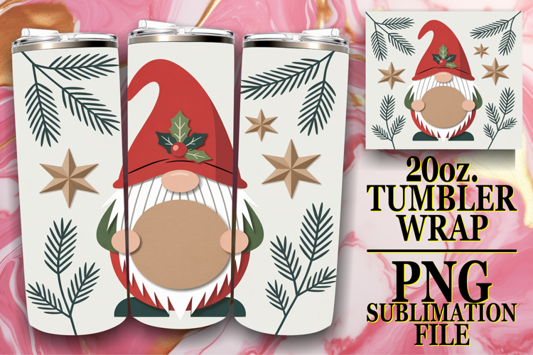 Christmas Tumbler Wrap Image 18