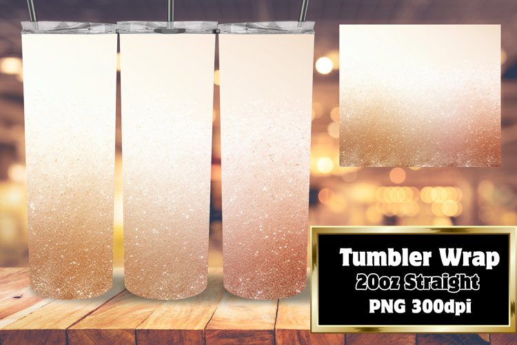 Glitter Ombre Tumbler Wrap Marvels