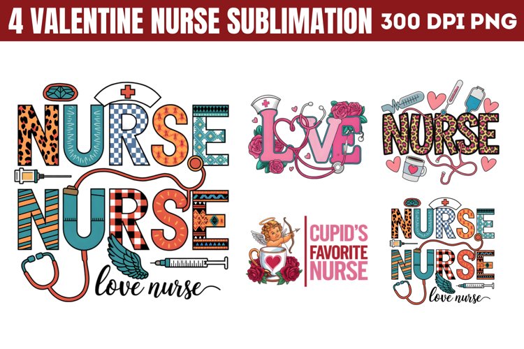 Nurse Sublimation Designs Image 18