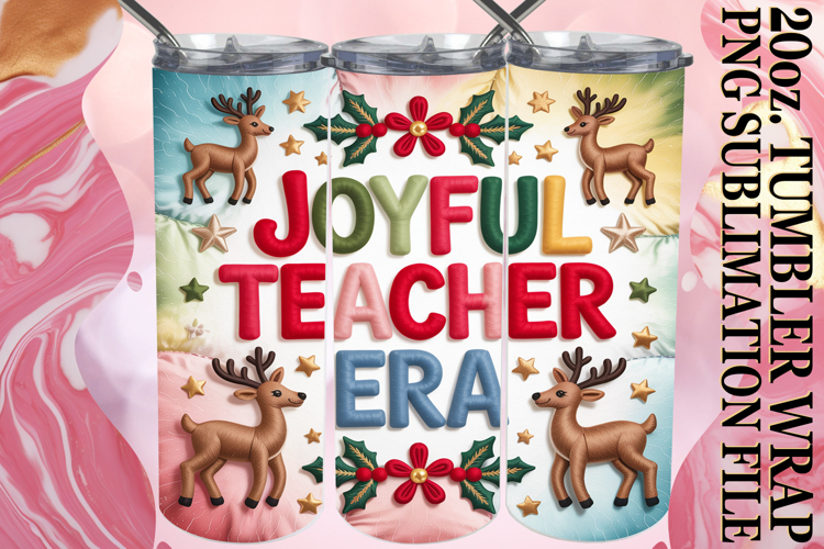 Teacher Tumbler Wrap Image 5