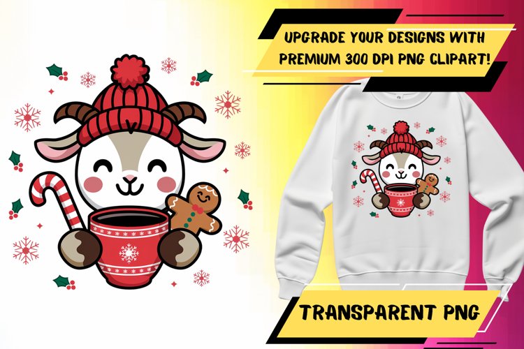 Charming PNG Sublimation Template for Crafts , Christmas