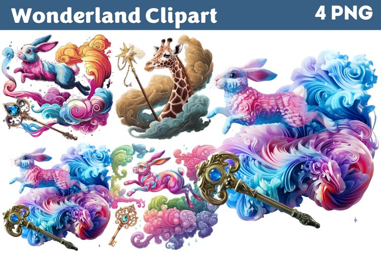 Wonderland Clipart PNG