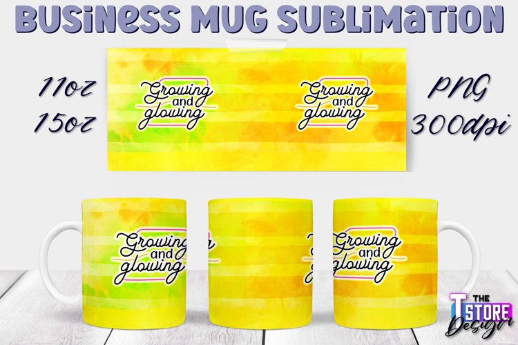 Business Mug Quotes Sublimation | 11 Oz 15 Oz Mug Design v.1 example image 1