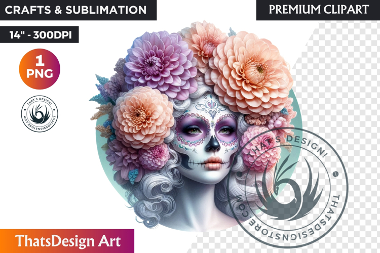 Day Of The Dead Clipart Image 6