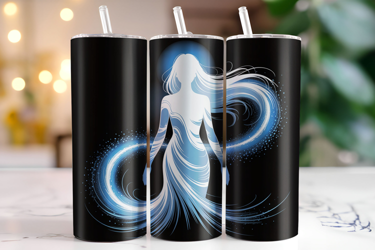 Celestial Girl Tumbler Wrap | Sublimation | Tumblers