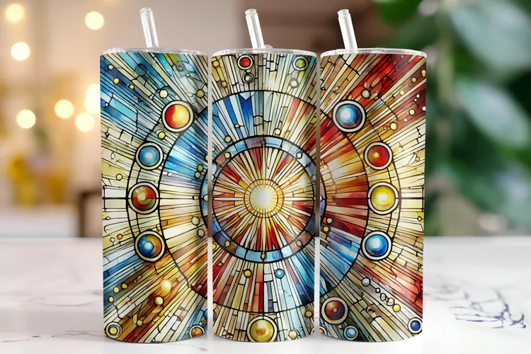 Starry Night Tumbler Wrap | Sublimation | Tumblers