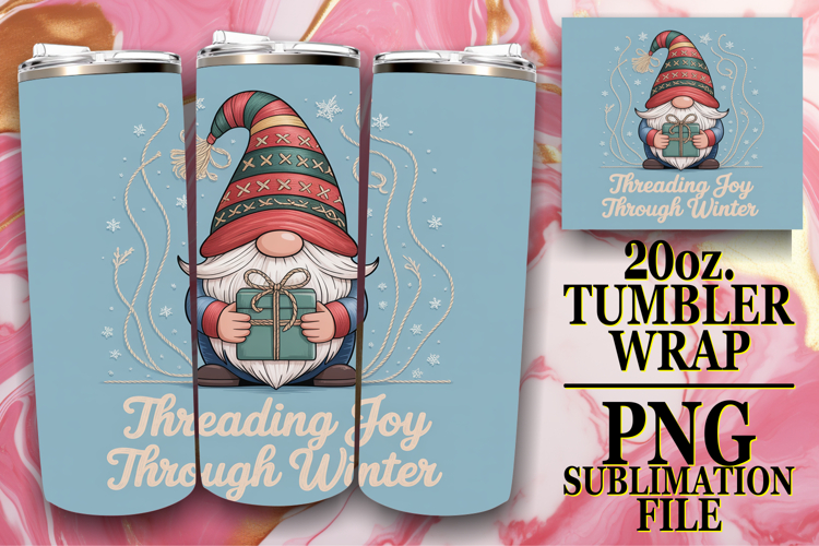 Christmas Tumbler Wrap Image 16