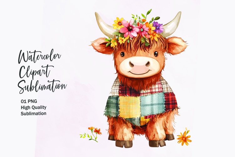 Highland Cow Clipart Image 22