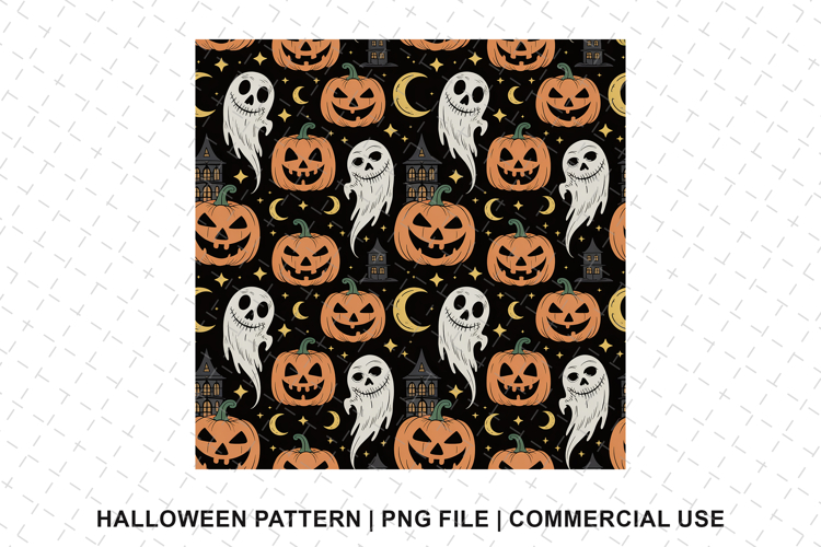 Halloween Seamless Pattern Image 11