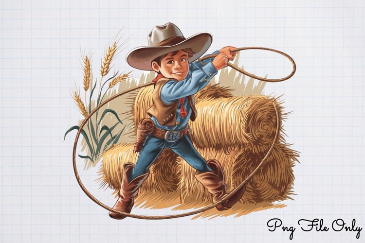 Cowboy Clipart Image 3