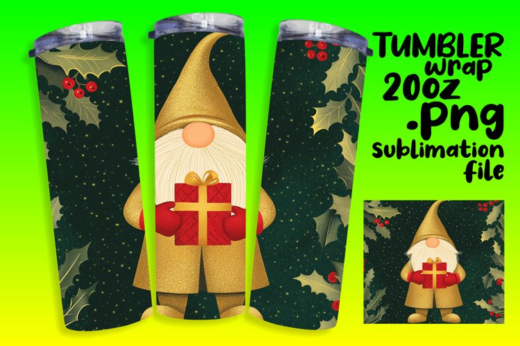Christmas Tumbler Wrap Image 17