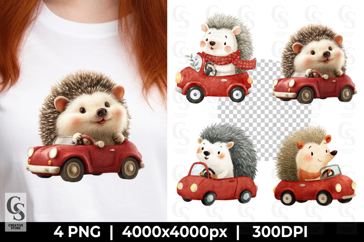Red Car Clipart Image 8