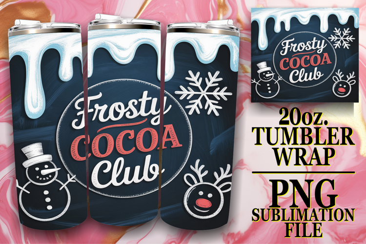 Christmas Tumbler Wrap Image 5