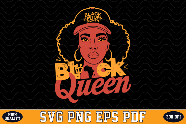 Black Queen Silhouette Image 19
