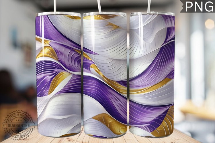 Abstract Pattern Tumbler Warp - High Quality 300 Dpi example image 1