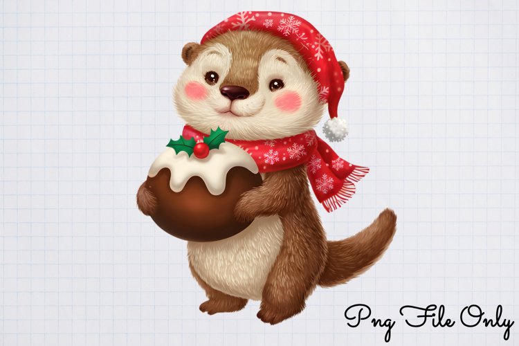 Boho Christmas Clipart Image 12