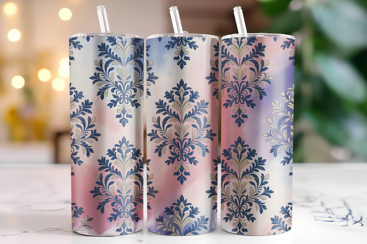 Flowers Tumbler Wrap | Sublimation | Tumblers