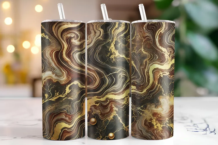 Marble Tumbler Wrap | Sublimation | Tumblers
