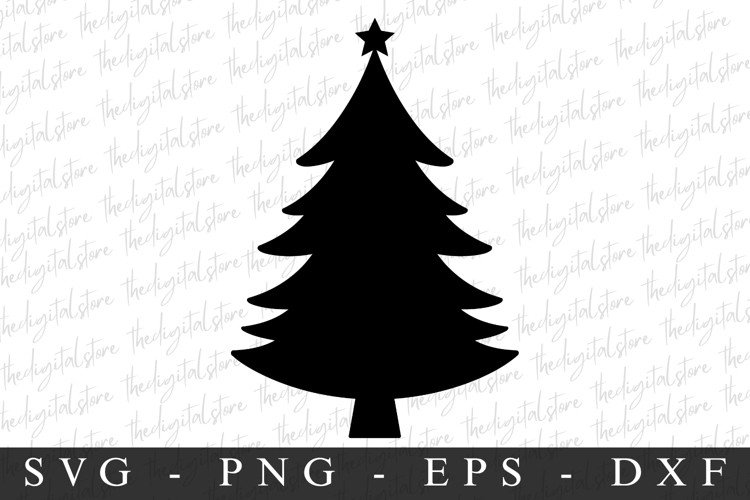 Merry Christmas Tree Svg Image 24