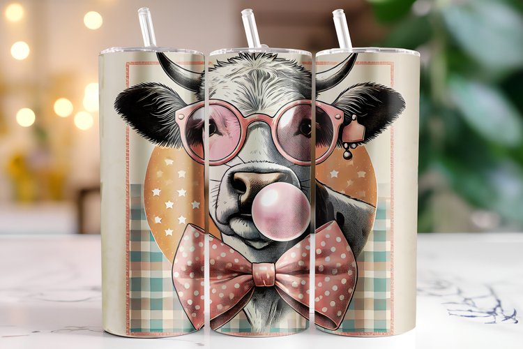 Cow Tumbler Wrap | Sublimation | Tumblers