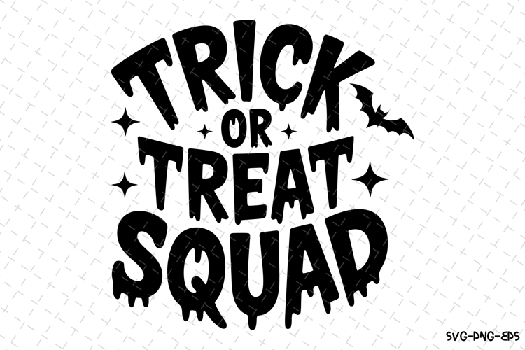 Trick or Treat Squad Svg | Halloween Svg | Svg Cut Files