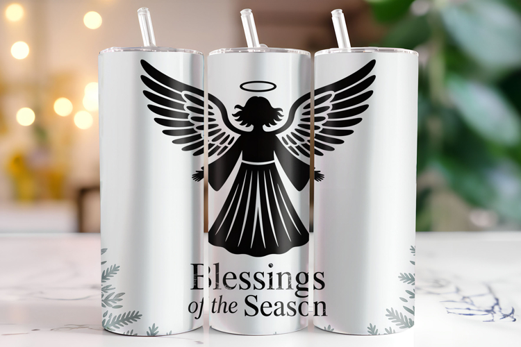 Blessings of the Season Tumbler Wrap | Christmas Wrap