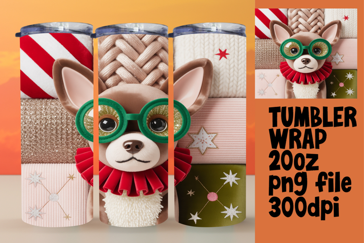 Christmas Tumbler Wrap Image 16