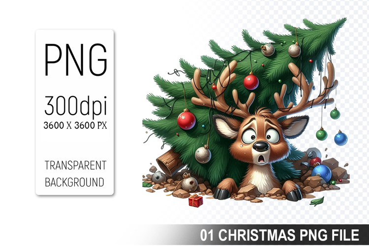 Reindeer Clipart Image 17