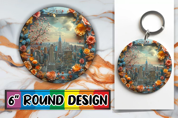 Scenic Round Ornament