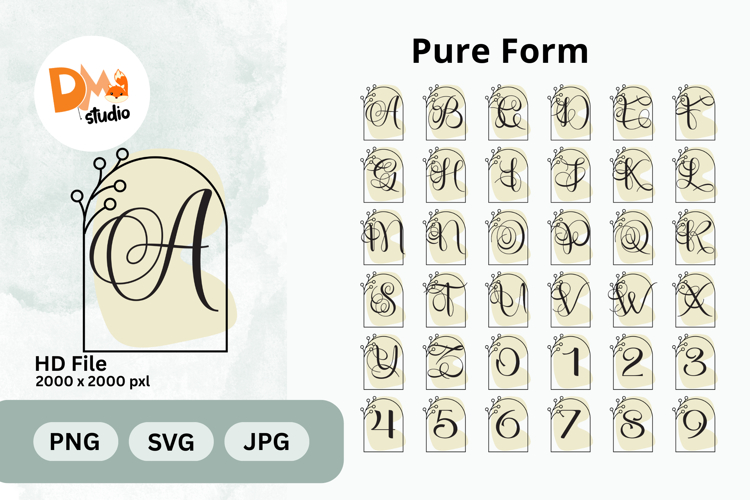 Pure Form Monogram