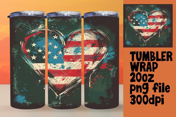 American Flag Clipart Image 15