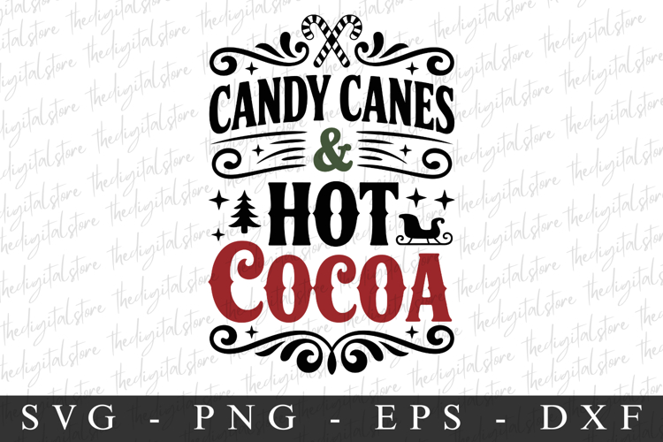 Candy Canes Svg Image 13