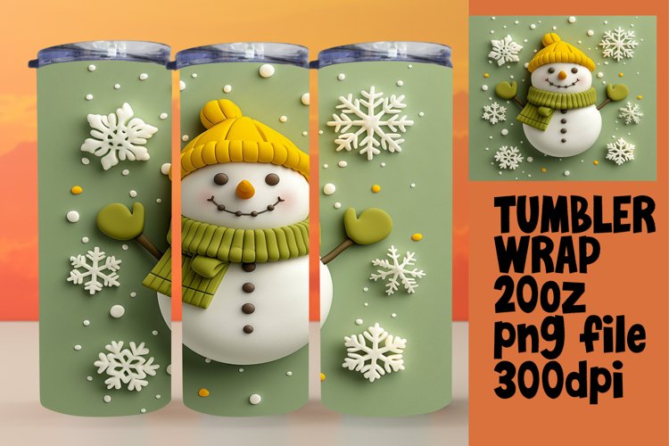 Snowman Clipart Image 23
