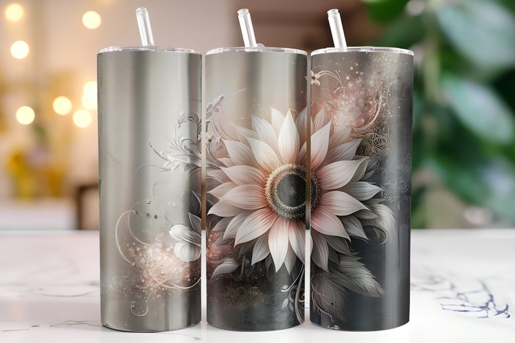 Flowers Tumbler Wrap | Sublimation | Tumblers