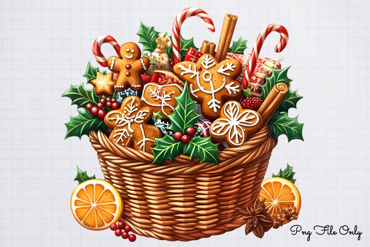 Boho Christmas Clipart Image 6