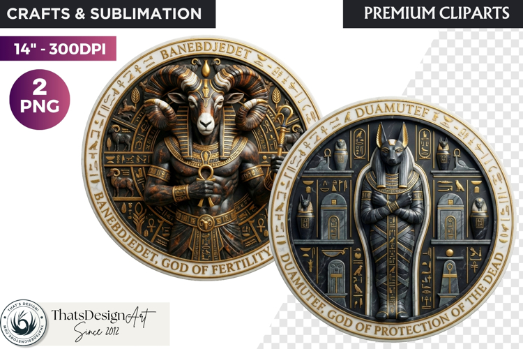 Ancient Egyptian Gods Pantheon Mythology Graphics cliparts