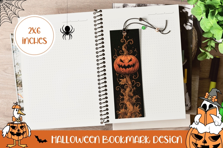 Printable Halloween Bookmark Image 21
