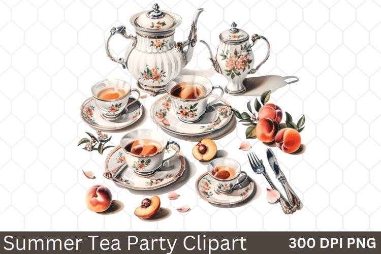 Tea Party Clipart Image 11