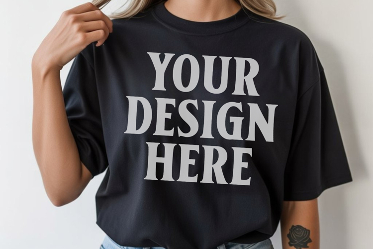 Black Tshirt Png Image 9