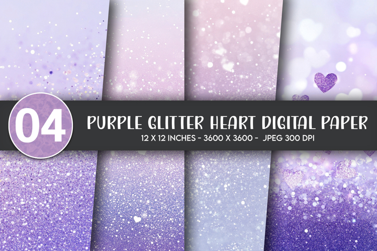 Purple Sparkle Background Image 23