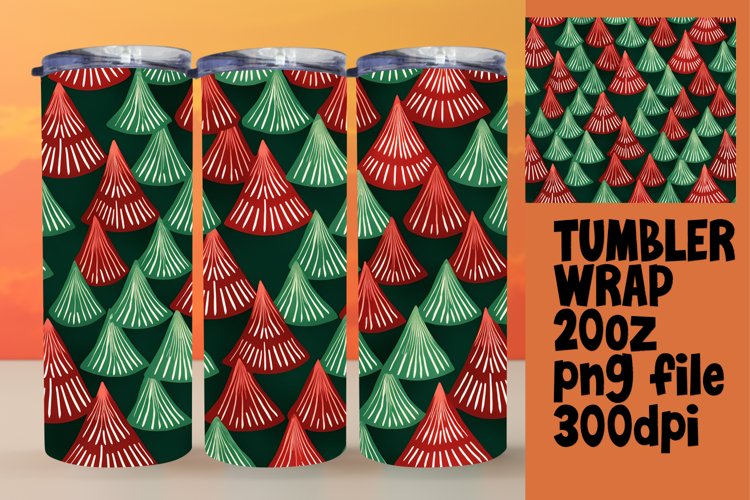 Christmas Tumbler Wrap Image 2