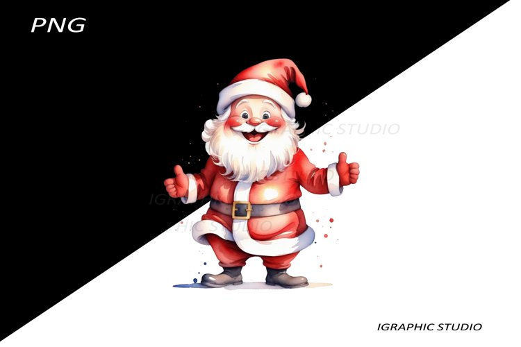 Santa Clause Clipart Image 7