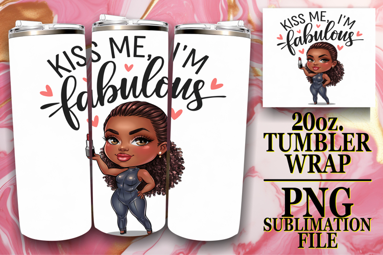 Blissful love 20oz tumbler wrap, Love Woman