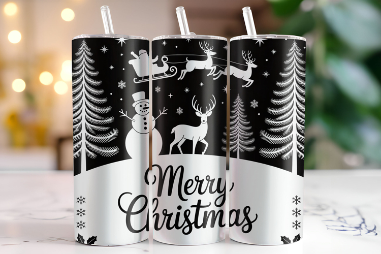 Christmas Tumbler Wrap Image 2
